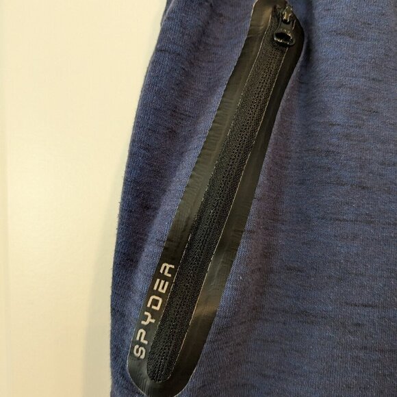 Spyder Active Blue Performance Joggers Men's Medium Comfort Stretch Athleisure - Picture 5 of 13